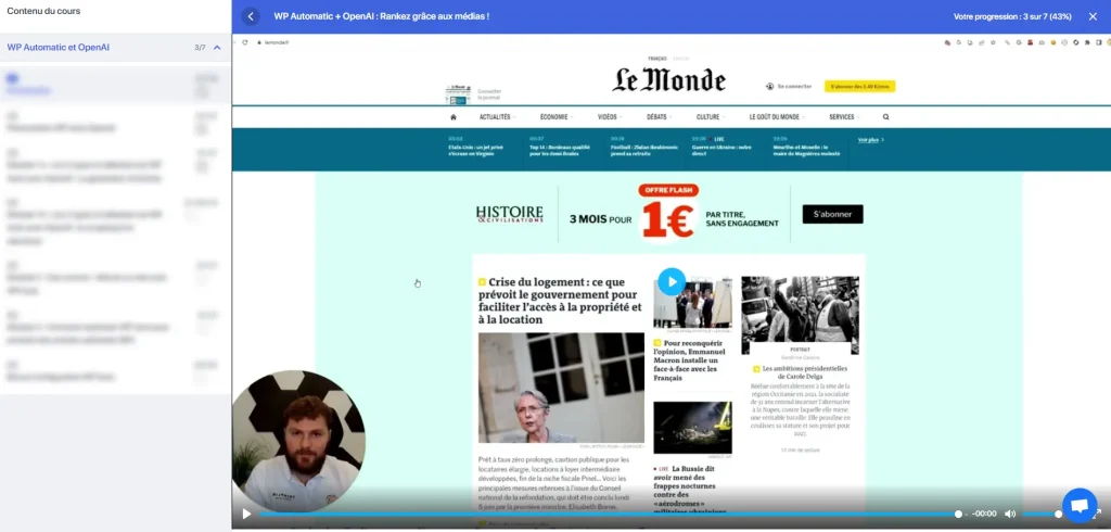 Programme de Learnyclub