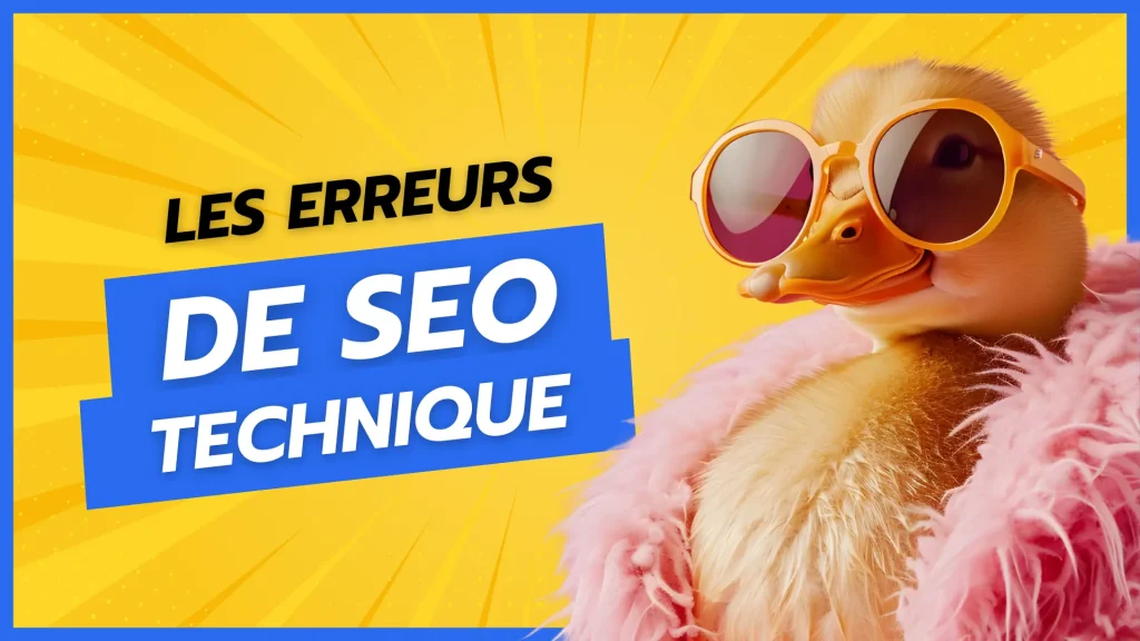 Erreurs technique — Article erreurs seo technique