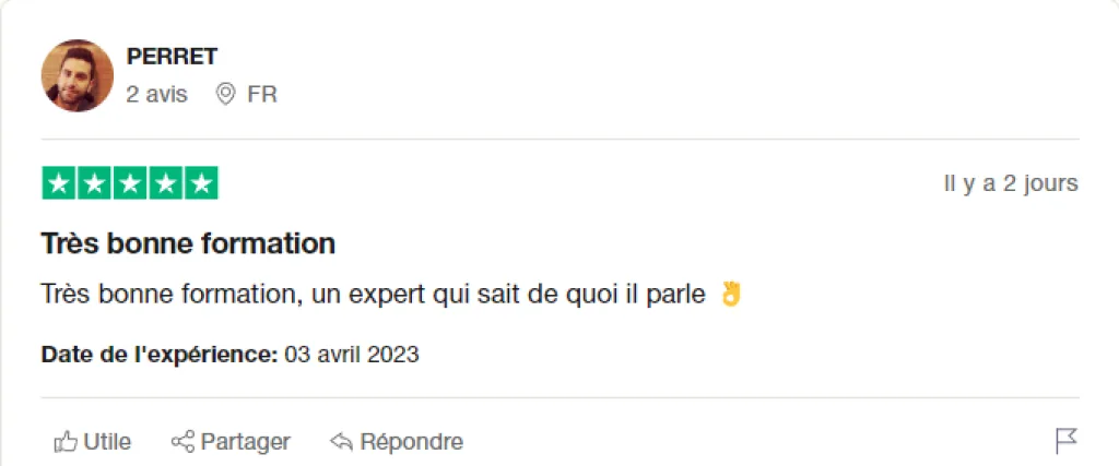 Avis Florent Perret