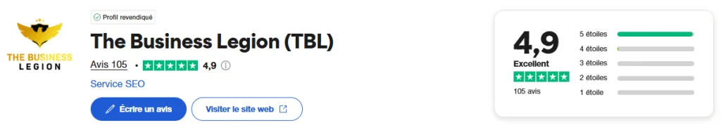 The Business Legion — Ce que disent les participants sur TBL