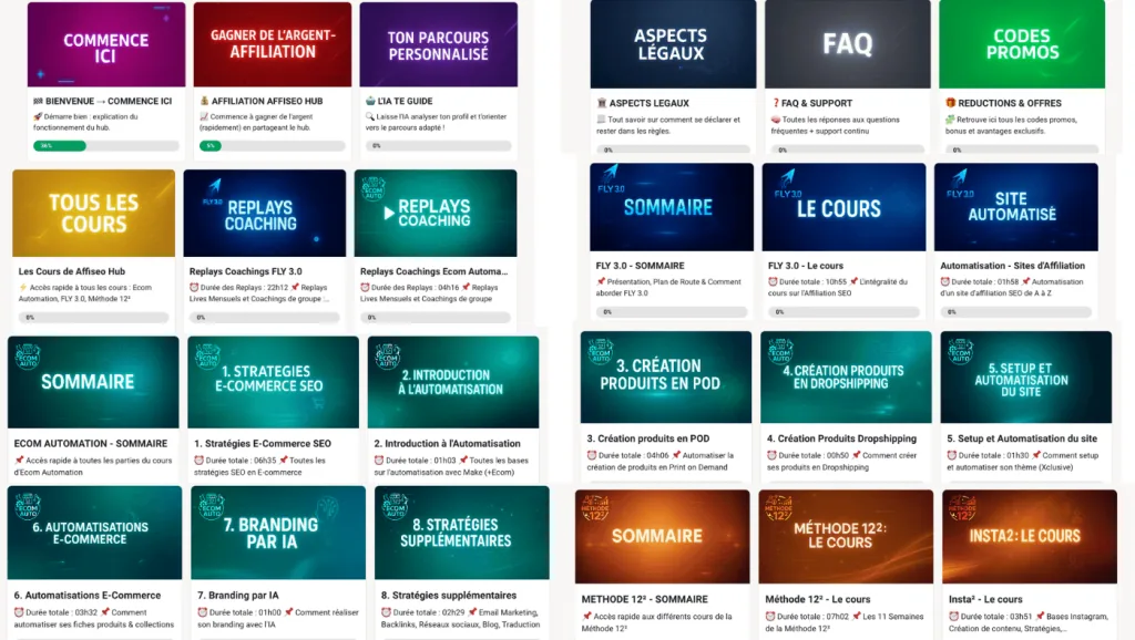 Programme de Affiseo Hub