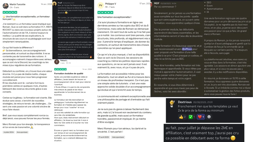 Avis d'utilisateurs sur Affiseo Hub