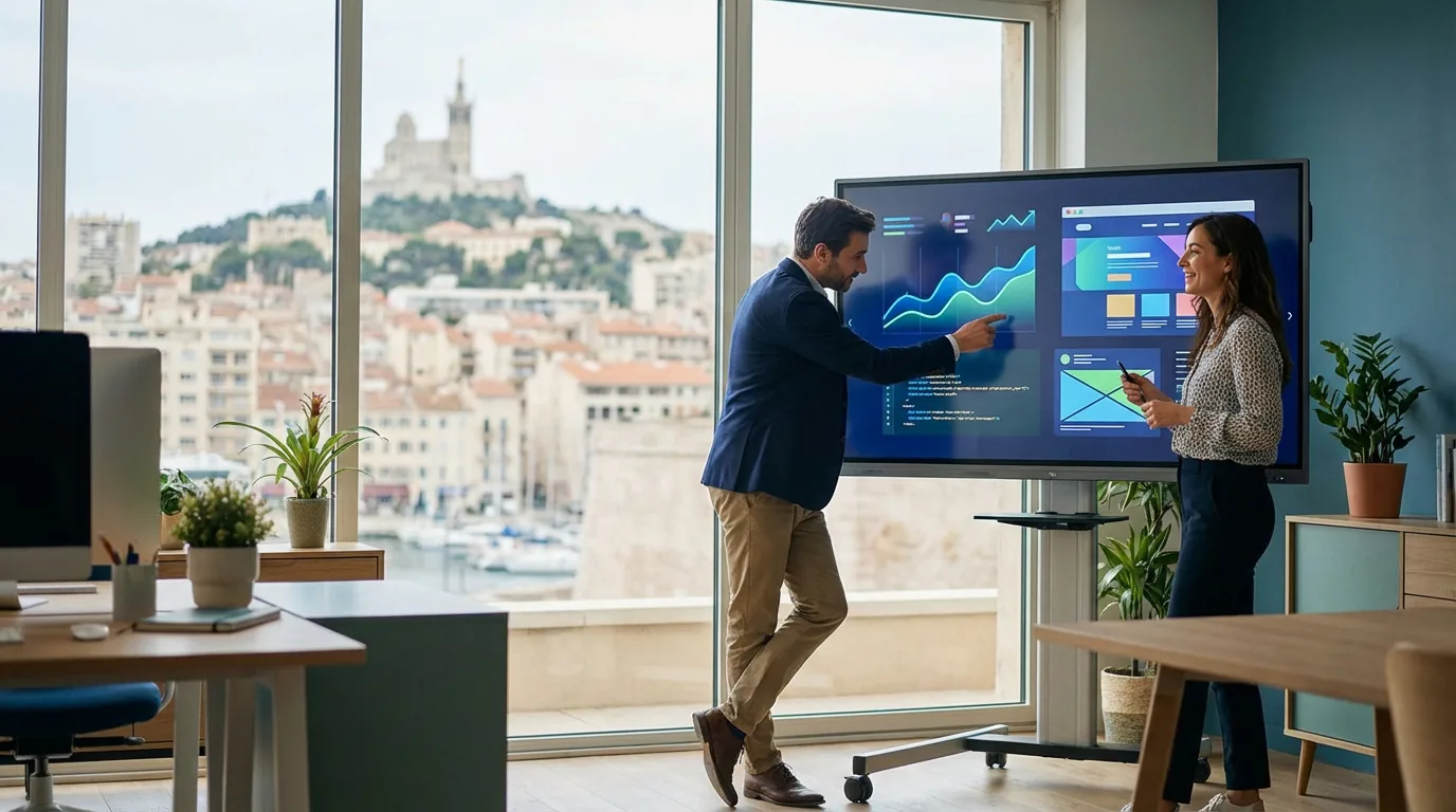 Analyse de référencement avec vue sur Marseille